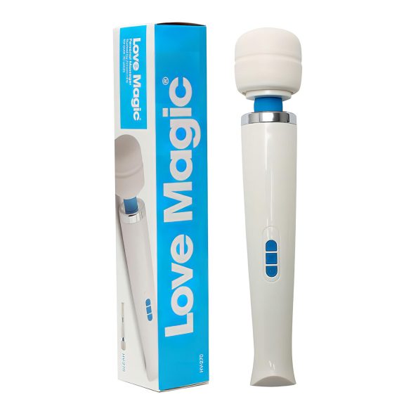Love Magic Wand - akumulátorová masážní vibrace (bílá)