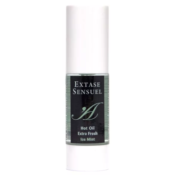 Extase Sensuel - masážní olej chladivý a hřejivý - máta - 30ml