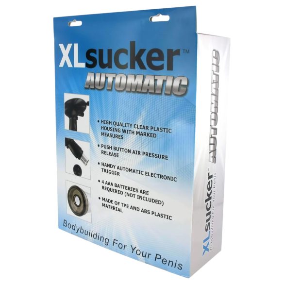 XLSUCKER - automatická vakuová pumpa na penis - průhledná