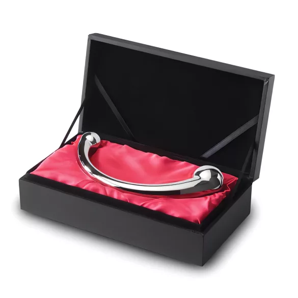 NJOY Pjur Wand - anální hák dildo - kovový - stříbrný