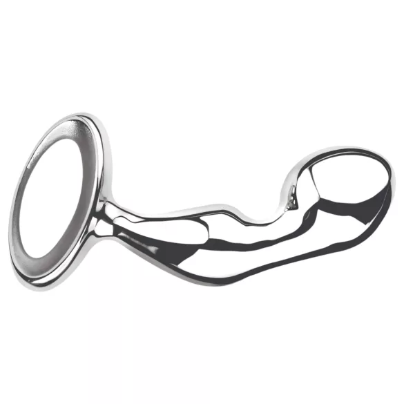 Njoy Pfun Plug - kovový anální kolík na prostatu - stříbrný