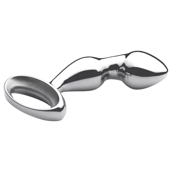 Njoy Pfun Plug - kovový anální kolík na prostatu - stříbrný
