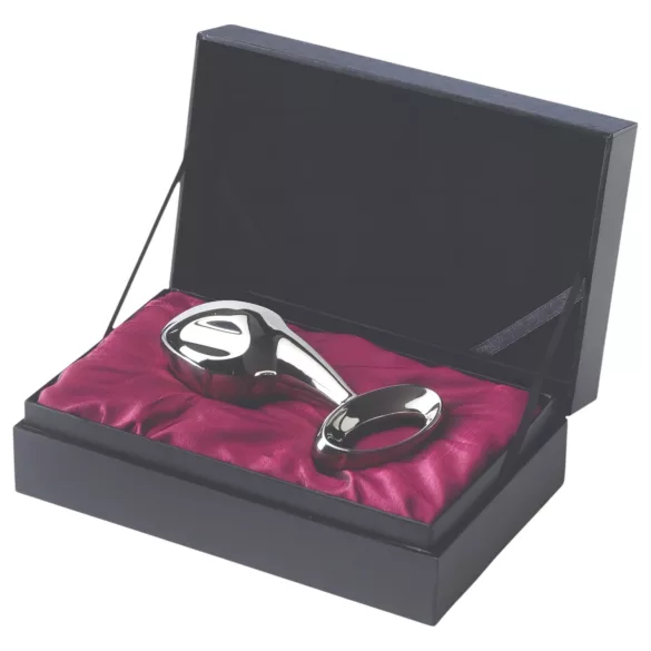 Njoy Pure Plug 2.0 - anální kolík - kovový - stříbrný