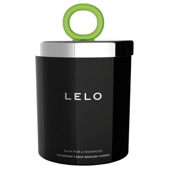 Masážní svíčka LELO - hruška a cedr (150g)