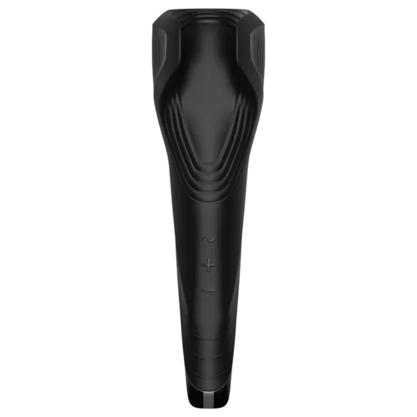 Satisfyer Men Wand - vibrační masturbátor na žalud - nabíjecí, vodotěsný, černý