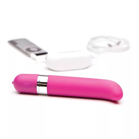 OhMiBod Freestyle G - rádiem, hudbou řízený vibrátor na bod G (růžový)