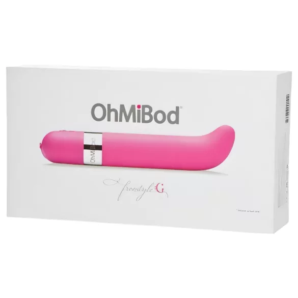 OhMiBod Freestyle G - rádiem, hudbou řízený vibrátor na bod G (růžový)