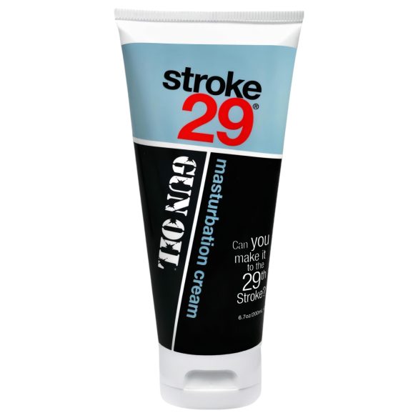 Gun Oil Stroke 29 - Krém na masturbaci a masáže (200ml)