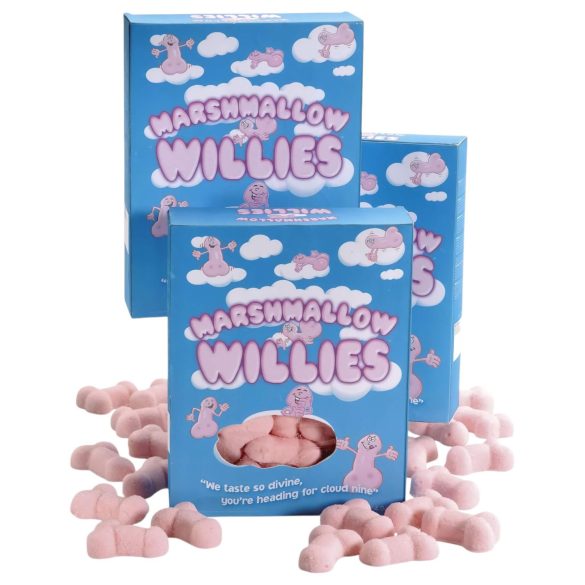 Marshmallow - růžová pěnová cukrovinka ve tvaru penisu (140g)