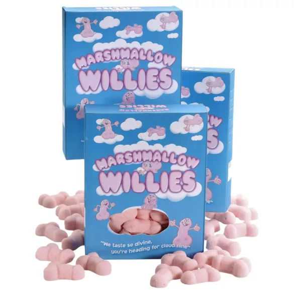 Spencer & Fleetwood - Marshmallow - pěnový penis (růžový, 140 g)