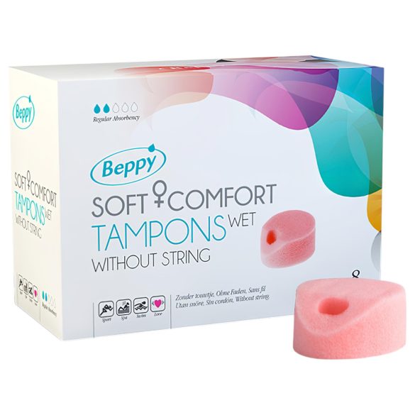 Beppy - vlhčené tampony (8 ks)