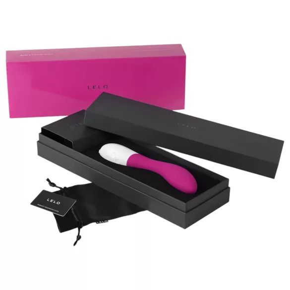 LELO Mona 2 - zahnutý vibrátor - růžová