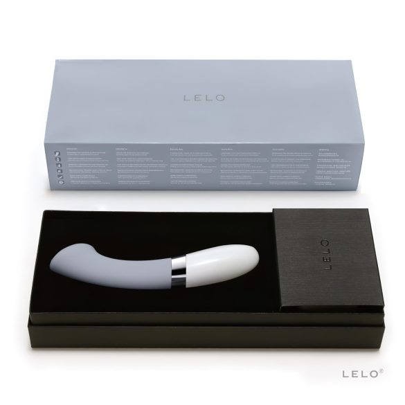 LELO Gigi 2 - silikonový G-bod vibrátor (modrý)