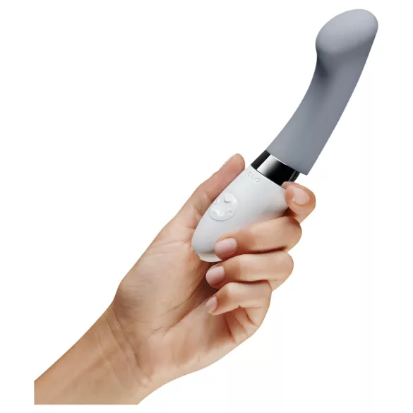LELO Gigi 2 - vibrátor na bod G - silikon - šedá