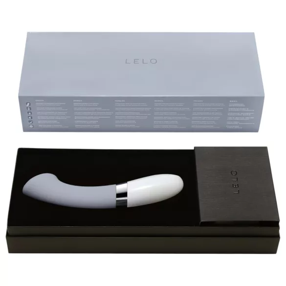LELO Gigi 2 - vibrátor na bod G - silikon - šedá