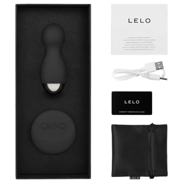 LELO Hula - rotující vibrační vajíčko (černé)