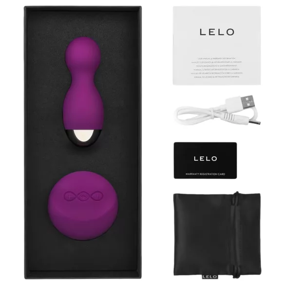 LELO Hula - vibrační vajíčko s otáčením - fialové