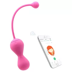   Magic Motion Kegel Master - vibrační venušiny kuličky ovládané aplikací (růžové)