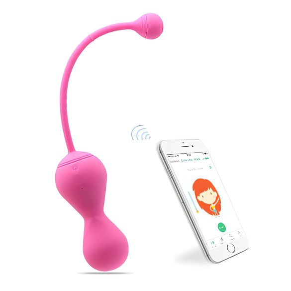 Magic Motion Kegel Master - Chytré venušiny kuličky duo (fialová)
