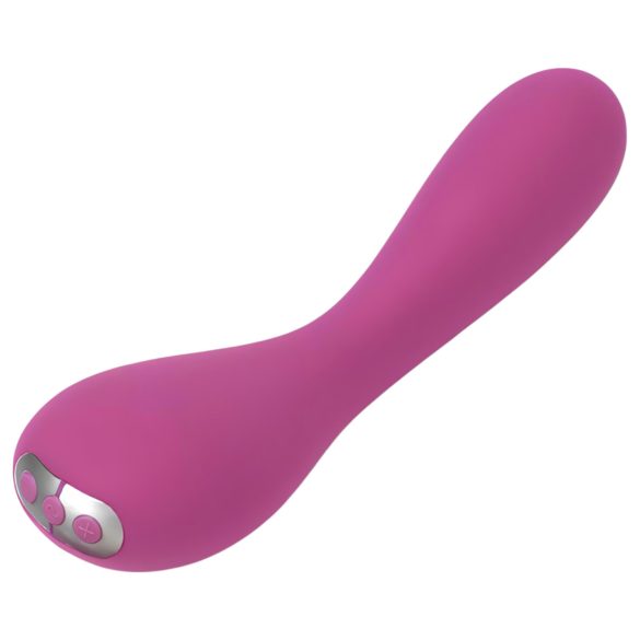 Je Joue Uma - Nabíjecí, vodotěsný G-bod vibrátor (růžová)