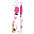 Bodywand Aqua - voděodolný masážní vibrátor (bílý-růžový)