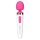 Bodywand Aqua Mini - masážní vibrátor (bílý-růžový)