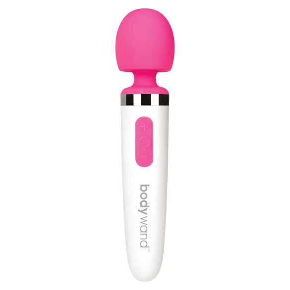 Bodywand Aqua Mini - masážní vibrátor (bílý-růžový)