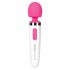 Bodywand Aqua Mini - masážní vibrátor (bílý-růžový)