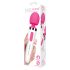 Bodywand Aqua Mini - masážní vibrátor (bílý-růžový)