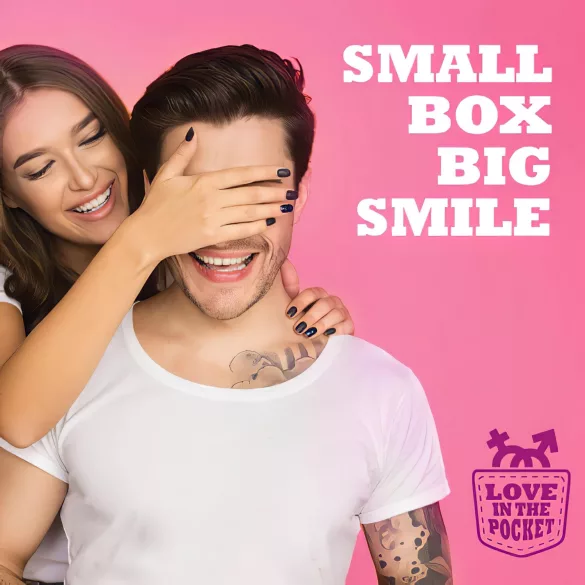 Love in the Pocket - vibrační erekční kroužek - jednorázový - růžový