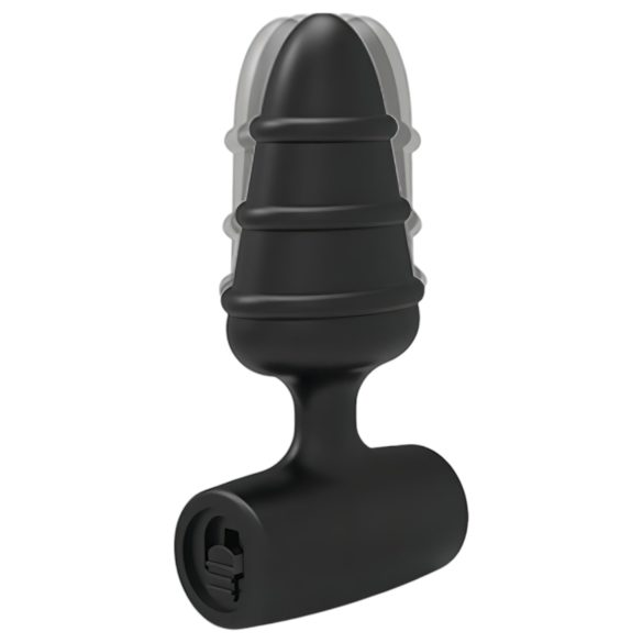 Love Plug - mini anální vibrátor (černý)