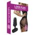 Love Plug - mini anální vibrátor (černý)