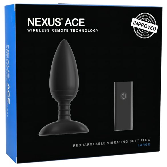 Nexus Ace - dálkově řízený, akumulátorový anální vibrátor (velký)