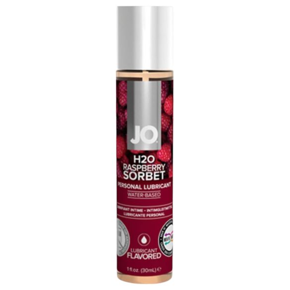 JO H2O malina sorbet - lubrikační gel na vodní bázi (30 ml)