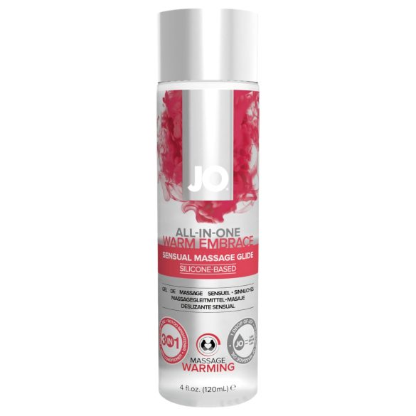 System JO All-in-One – hřejivý lubrikant & masážní gel (120 ml)