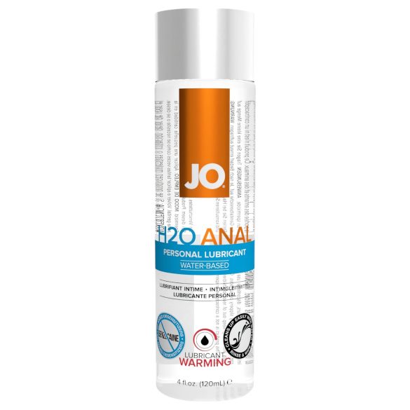 JO H2O Anální hřejivý gel - vodní základ, 120 ml