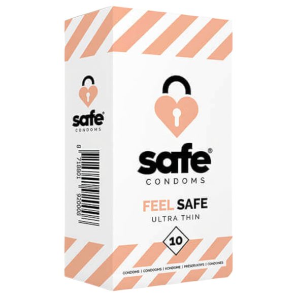 SAFE Feel Safe - tenké kondomy (10 ks)