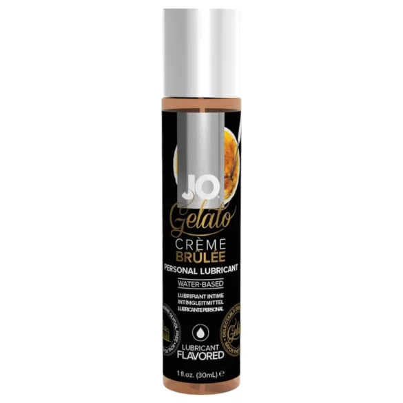 JO Gelato Creme Brulee - lubrikační gel na vodní bázi - 30 ml