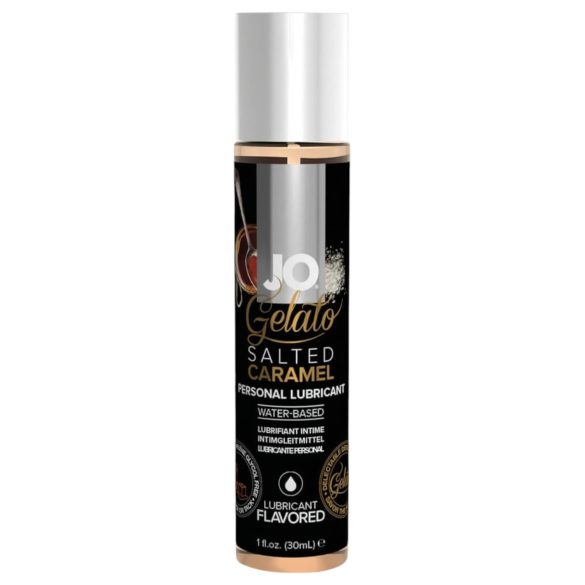 JO Gelato slaný karamel - lubrikant na vodní bázi (30 ml)