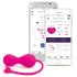 LOVELIFE BY OHMIBOD - KRUSH - Chytré, nabíjecí venušiny kuličky duo (růžové)