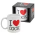 I Love Cock - hrnek
