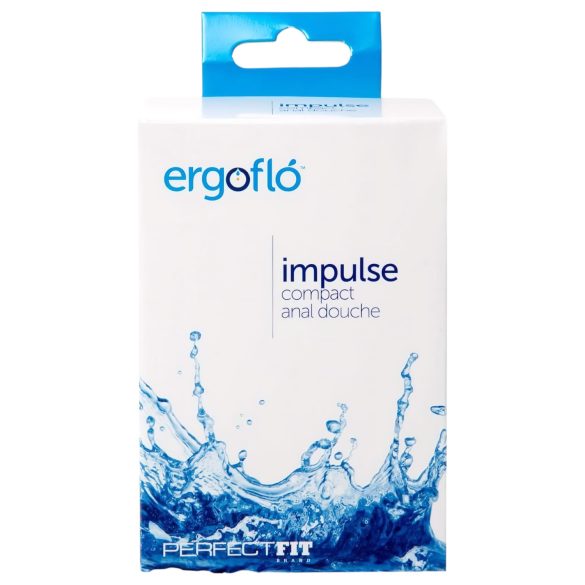 Perfect Fit Ergoflo Impulse - anální a intimní sprcha - černá