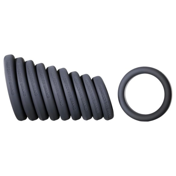 Play Zone - sada erekčních kroužků na penis a varlata - 9 dílů