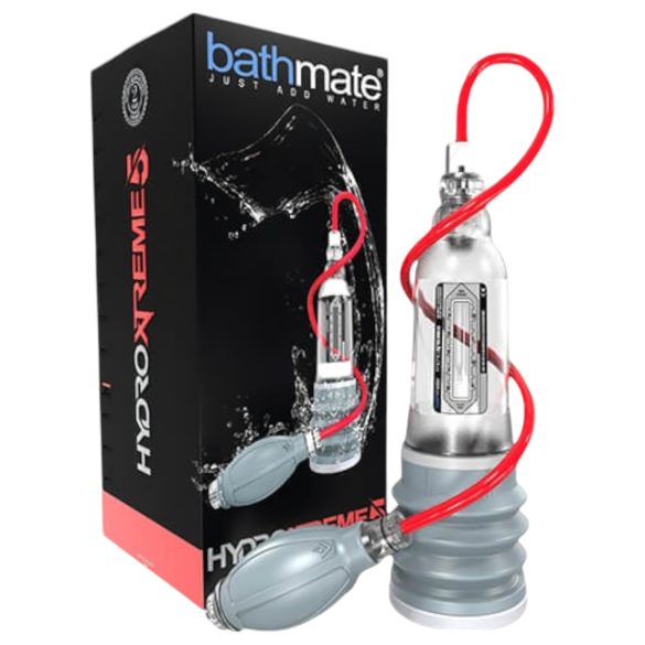Hydropumpa BathMate Xtreme Hydromax 5 - Sada (průhledná)