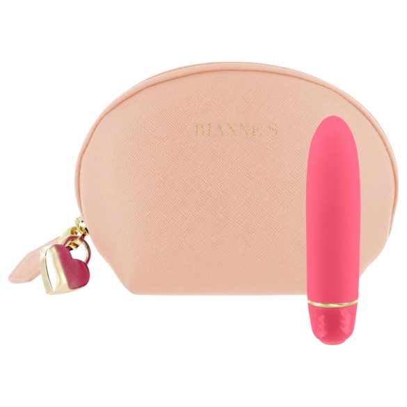 Rianne Essentials Classique - silikonový rtěnkový vibrátor (korálový)