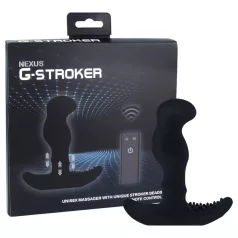   Nexus G-stroker - vibrátor na prostatu s dálkovým ovládáním - černý