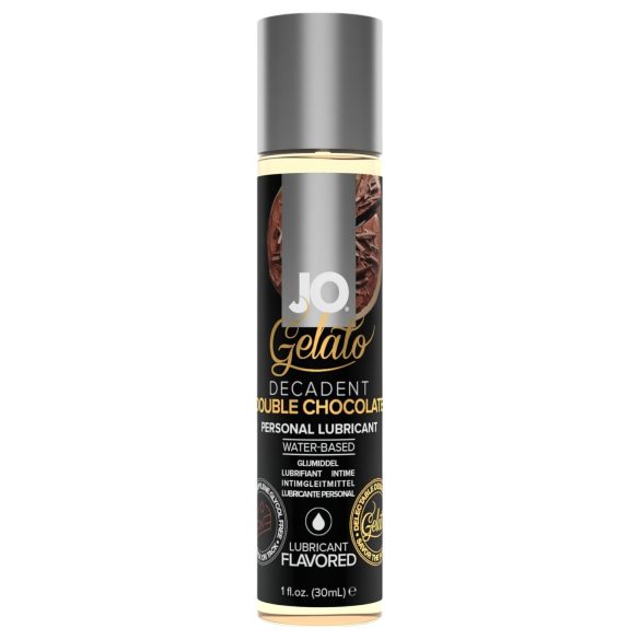 Jo Gelato dvojitá čokoláda - jedlý, vodní lubrikant (30 ml)