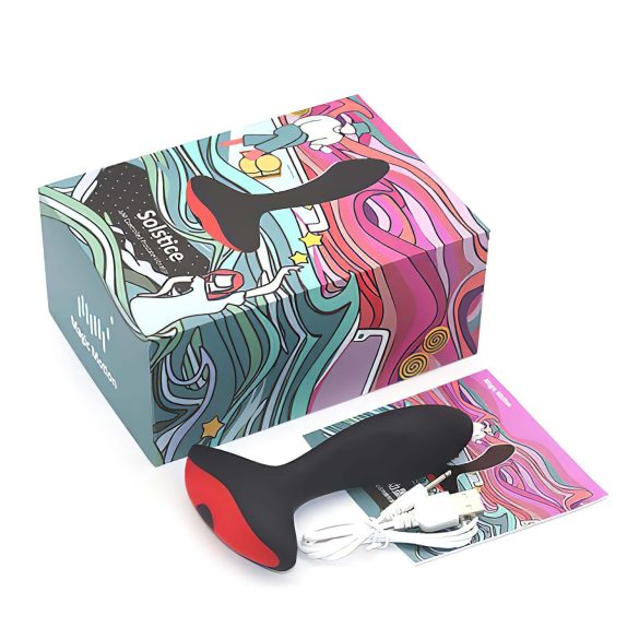 Magic Motion Solstice - vibrační stimulátor prostaty - chytrý, dobíjecí - černý