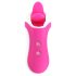 FEELZTOYS Clitella - dobíjecí, rotační, orální vibrátor (růžový)