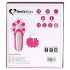 FEELZTOYS Clitella - dobíjecí, rotační, orální vibrátor (růžový)